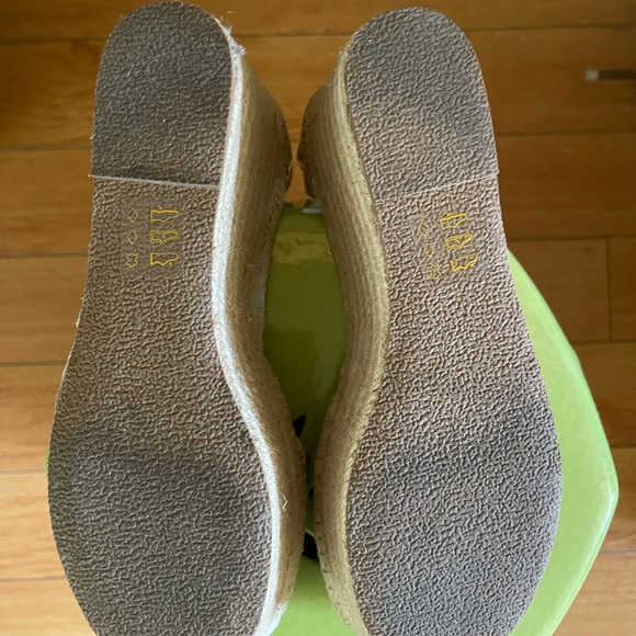 J.crew Marina metallic gold espadrille wedge sandals - Picture 6 of 8